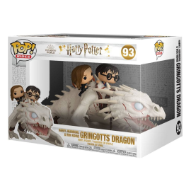 Harry Potter POP! Rides Vinyl figurine Dragon w/Harry, Ron, & Hermione 15 cm