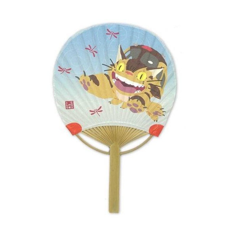 Mon voisin Totoro éventail Catbus & Dragonfly