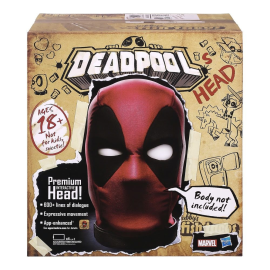 Réplique Marvel Legends tête Deadpool interactive