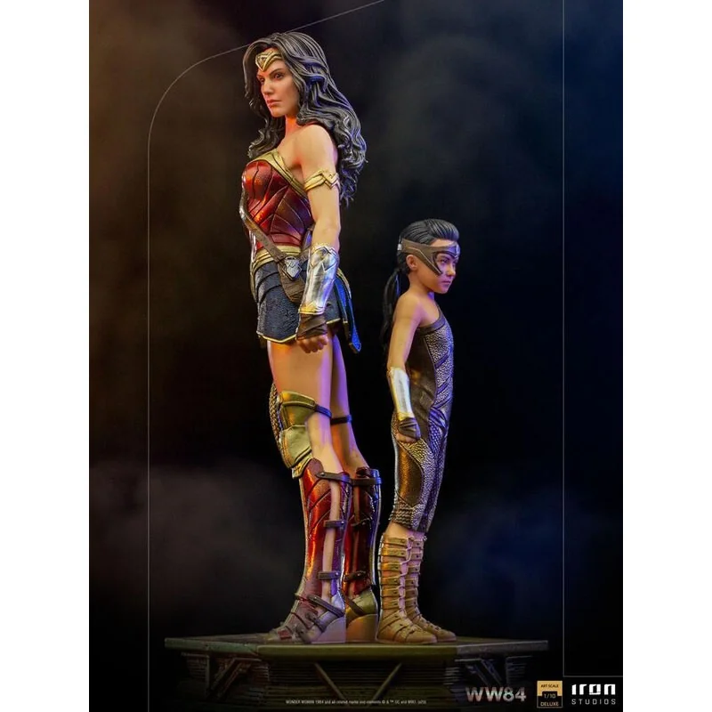 Wonder Woman 1984 statuette 1/10 Deluxe Art Scale Wonder Woman & Young Diana 20 cm