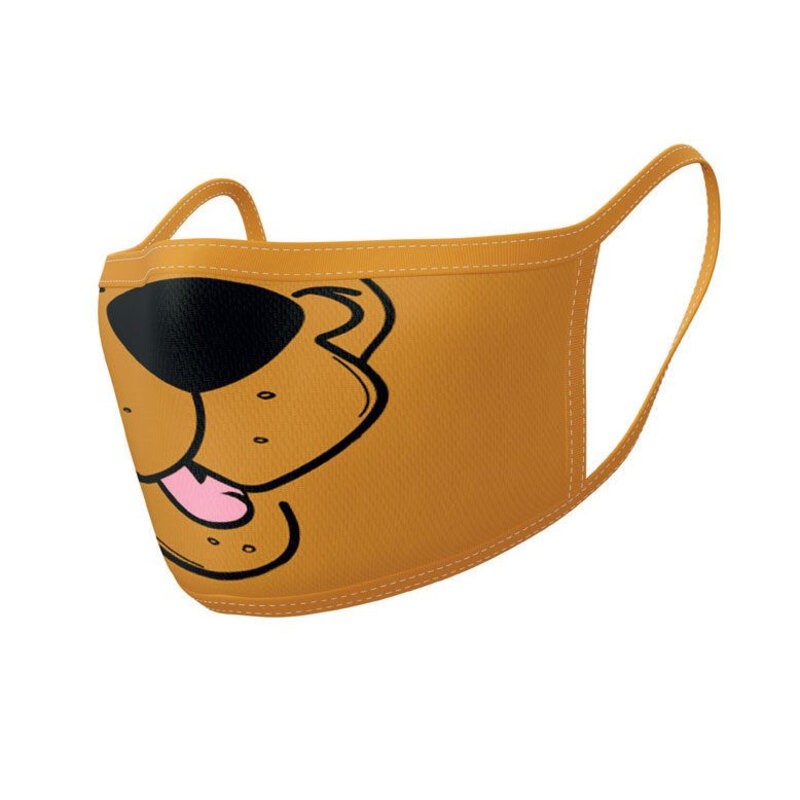 Scooby-Doo pack 2 Masques en tissu Mouth