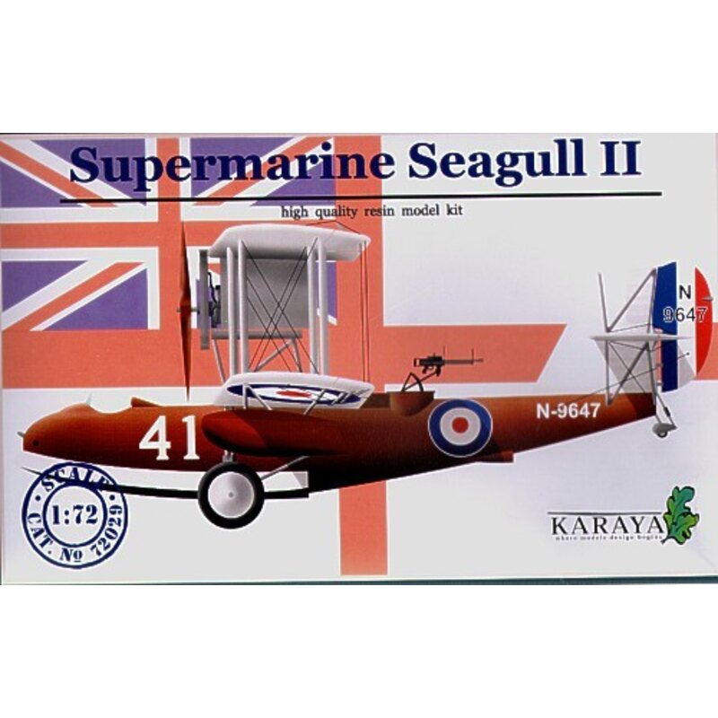 Supermarine Seagull II avec décalques et pièces photodécoupées 