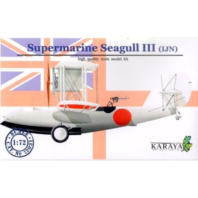 Supermarine Seagull II Marine japonaise avec décalques et photodécoupe