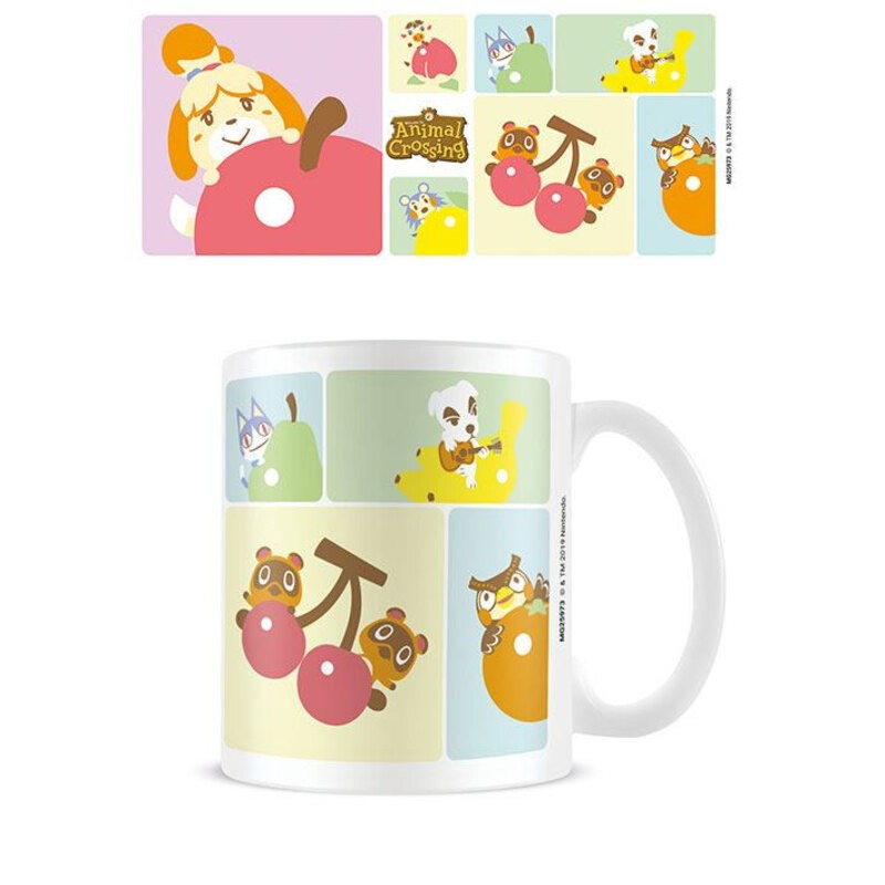 Animal Crossing mug Character Grid