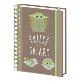  Star Wars The Mandalorian assortiment cahier à spirale A5 Cutest In The Galaxy (10)