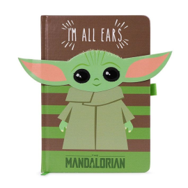  Star Wars The Mandalorian carnet de notes Premium A5 I'm All Ears Green