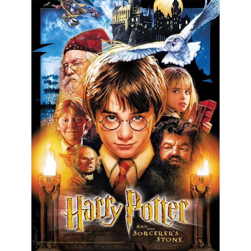 Harry Potter à l'école des sorciers puzzle Collector Movie (550 pièces)