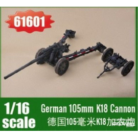 Maquette Canon allemand K18 de 105 mm