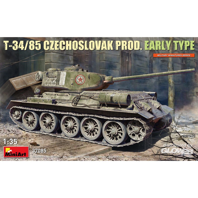 T-34-85 Type précoce de la production tchécoslovaque