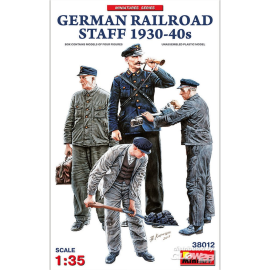 Figurine Le personnel des chemins de fer allemands 1930-40