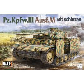 Maquette Pz.Kpfw.III Ausf.M avec tabliers