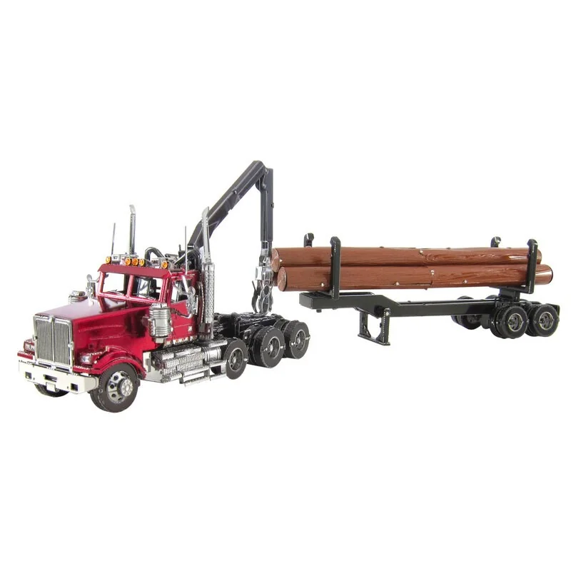 ICONX - WESTERN STAR 4900 LOG TRUCK & TRAILER