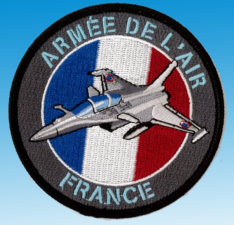 Pilots station Patch Rafale Armée de l'Air chez 1001hobbies (Réf.103)