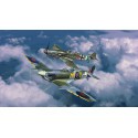 SET COMBAT BF109G-10 & SPITFIRE