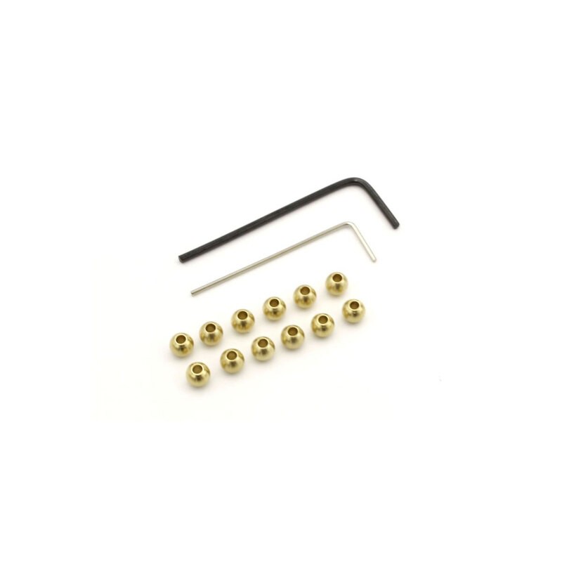 ROTULES 4,8mm Mini-Z 4X4 MX01 (12) - Laiton