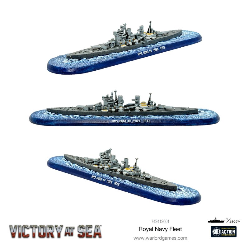 Victory at Sea Royal Navy Fleet