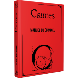 Jeu de rôle CRIMES : Manuel du Criminel Collector