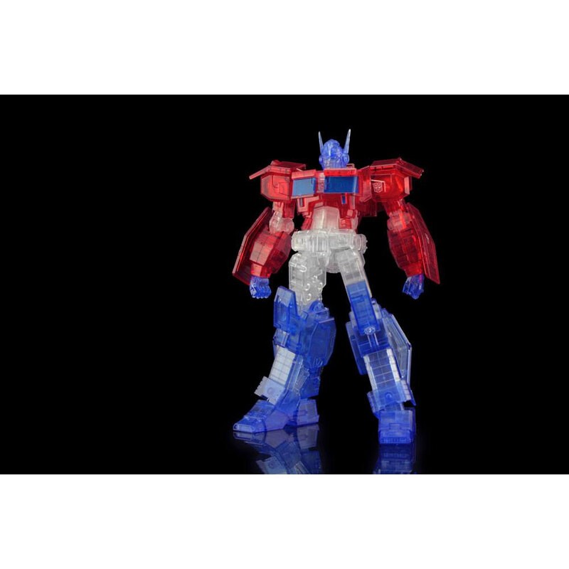 Transformers figurine Furai Model Plastic Model Kit Optimus Prime IDW (Clear Ver.) 16 cm