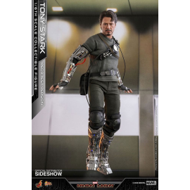 Figurine articulée Iron Man figurine Movie Masterpiece 1/6 Tony Stark (Mech Test Version) 30 cm