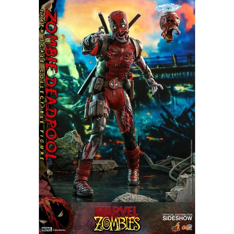 Marvel Zombies Comic Masterpiece figurine 1/6 Zombie Deadpool 31 cm