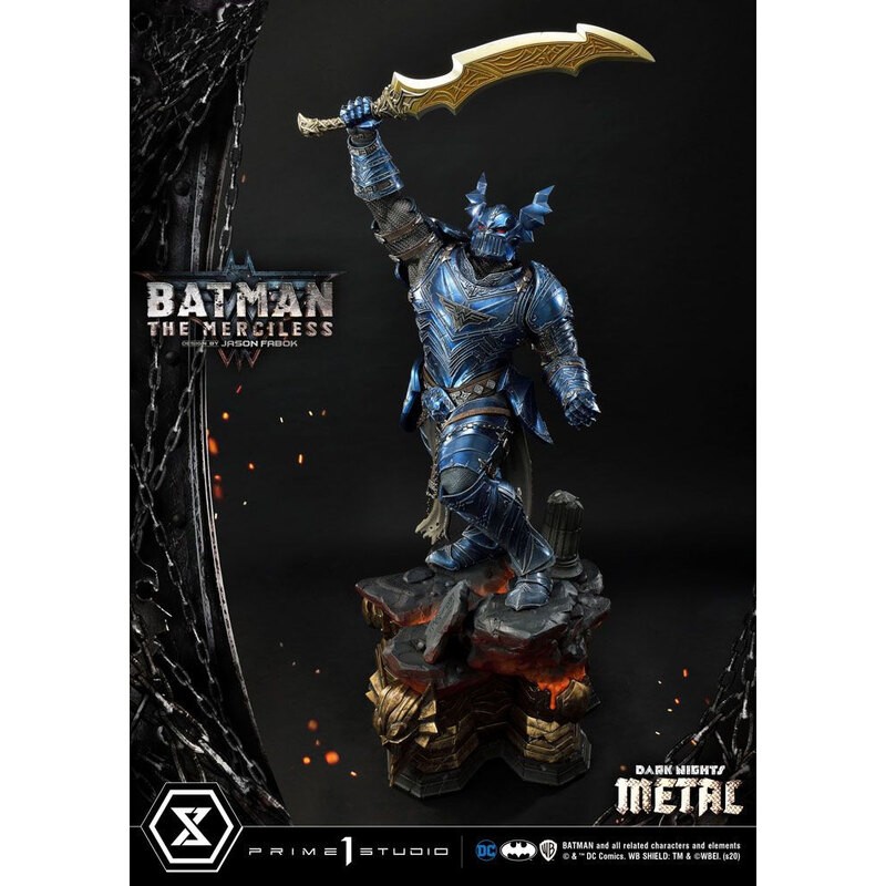 Dark Nights : Metal statuette The Merciless 112 cm