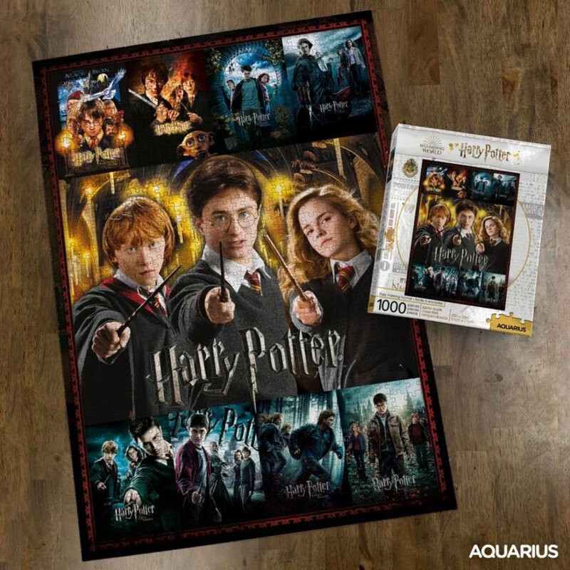 Harry Potter - Aquarius Movie Collection 3000 Piece Jigsaw Puzzle 32” x 45”  -NEW