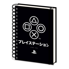 Sony PlayStation assortiment cahier à spirale A5 Onyx (10)