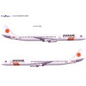 Décal Douglas DC-8-62/63 SCANAIR Old and New schemes. One scheme needs LN44504 to complete