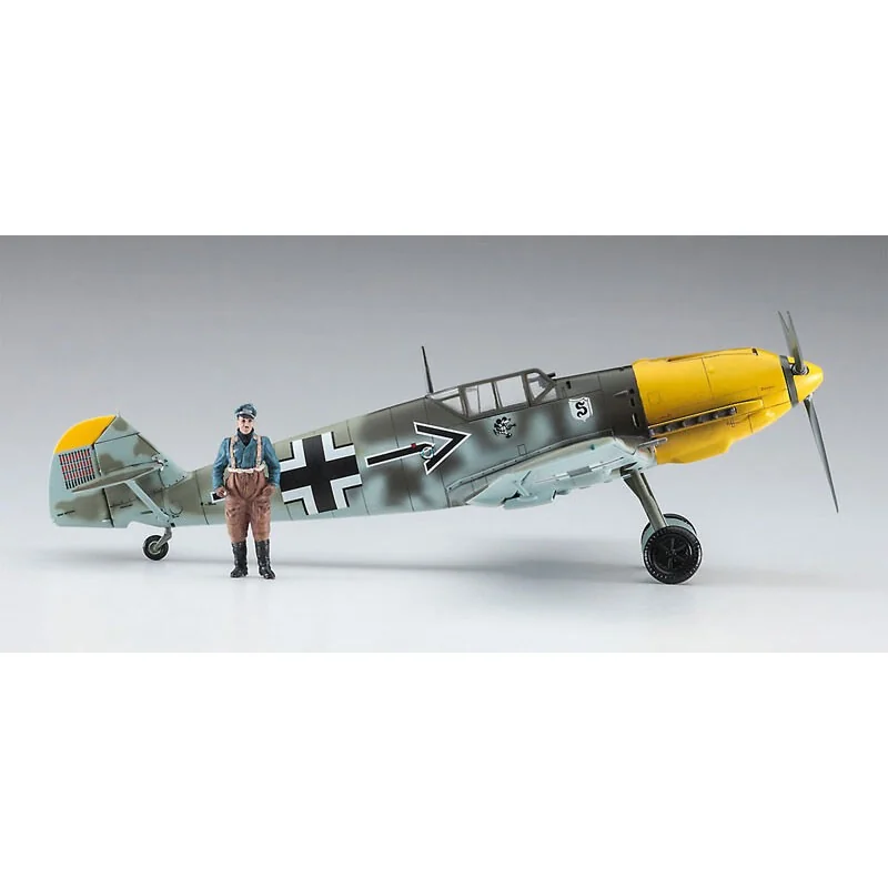 Bf109E-4/N « Galland » w/figure