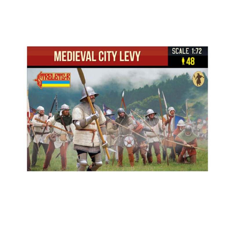 Figurine Medieval city levy