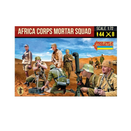 Figurine Africa Corps Mortar Squad