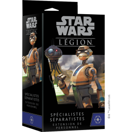 Extension et figurine pour jeux de figurines/Figurines pour jeu de figurines Star Wars Légion : Spécialistes Séparatistes