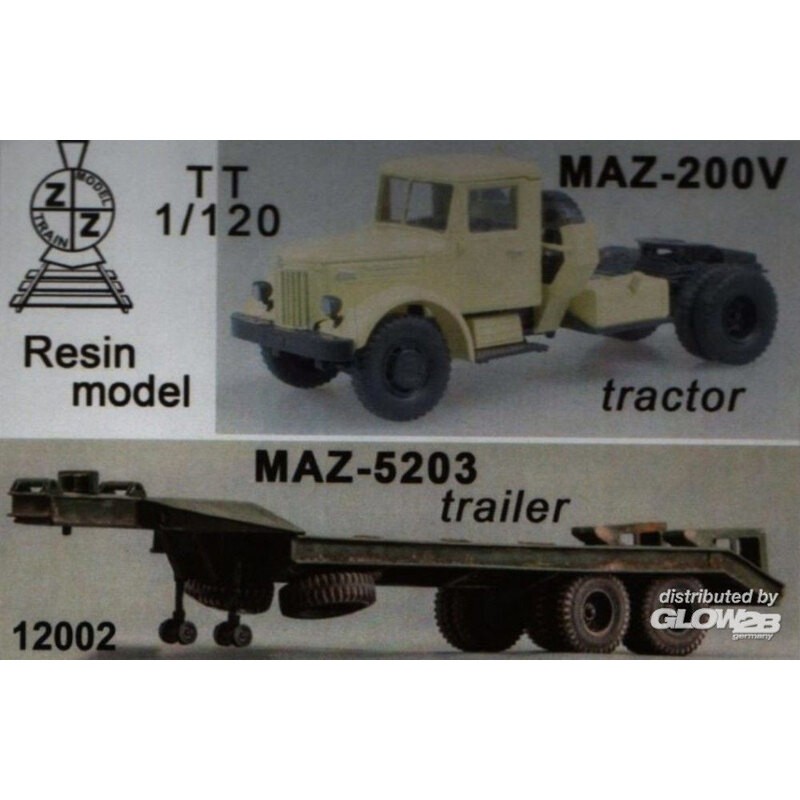 MAZ-200V & MAZ-5203 trailer