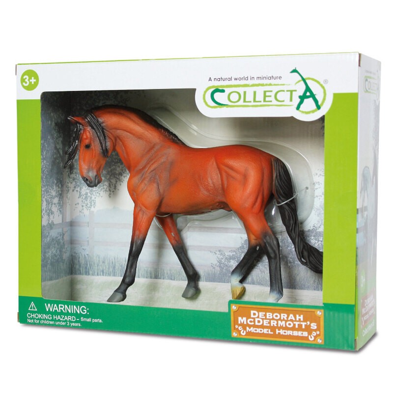 Collecta Chevaux: Etalon Andalou Bright Day(Deluxe Boîte Fenêtre)