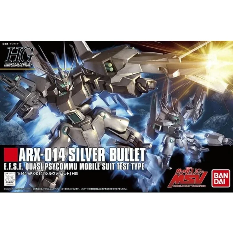 Gundam: High Grade - Silver Bullet 1: 144 kit de maquette