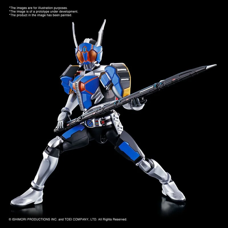 Kamen Rider: Figure-Rise Standard - Masked Rider Den-O ROD Form and Plat Form Model Kit