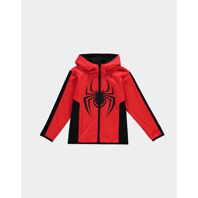 Enfants - Miles Morales, Spider-Man Veste à capuche Zippée