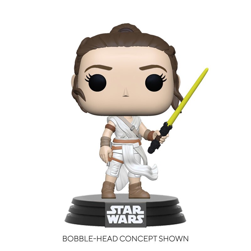 Pop! Star Wars: The Rise of Skywalker - Rey avec Yellow Saber