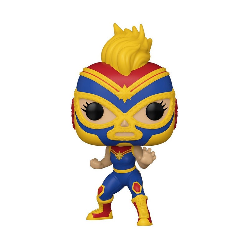 Pop! Marvel: Lucha Libre - Capitaine Marvel