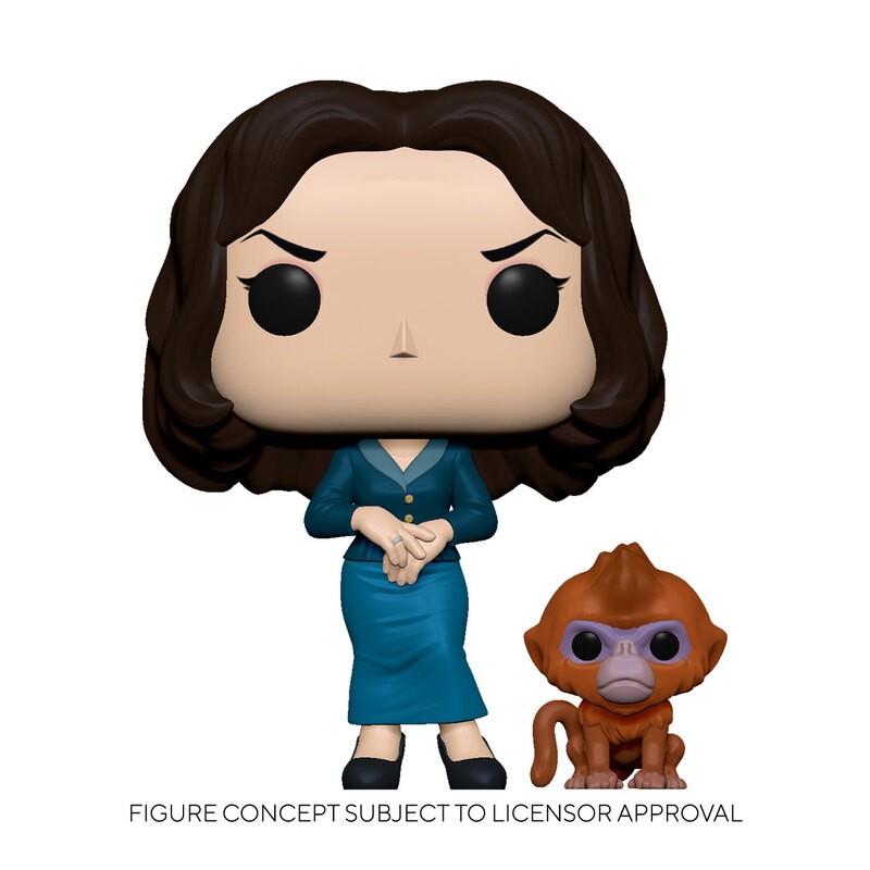 Pop! et Buddy: His Dark Materials - Mme Coulter avec Ozymandias