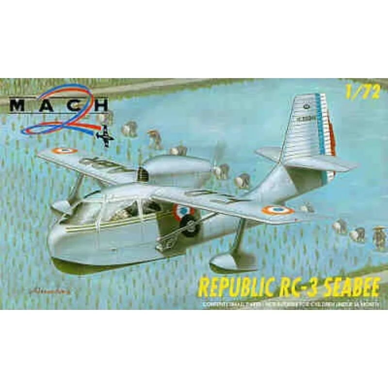 Republic RC-3 Seabee. Décalques pour un avion français