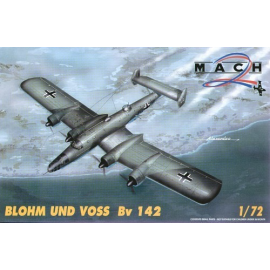 Maquette avion Blohm und Voss Bv 142 Avion de Reconnaissance allemand à longue portée 1 version - 1 décoration 