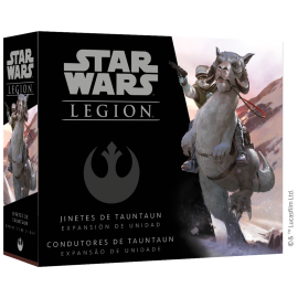 Extension et figurine pour jeux de figurines Star Wars Légion : Soldats Montés sur Tauntaun