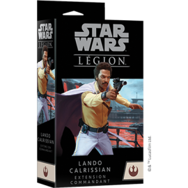 Extension et figurine pour jeux de figurines Star Wars Légion : Lando Calrissian