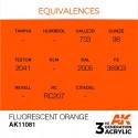 ORANGE FLUORESCENT - STANDARD 