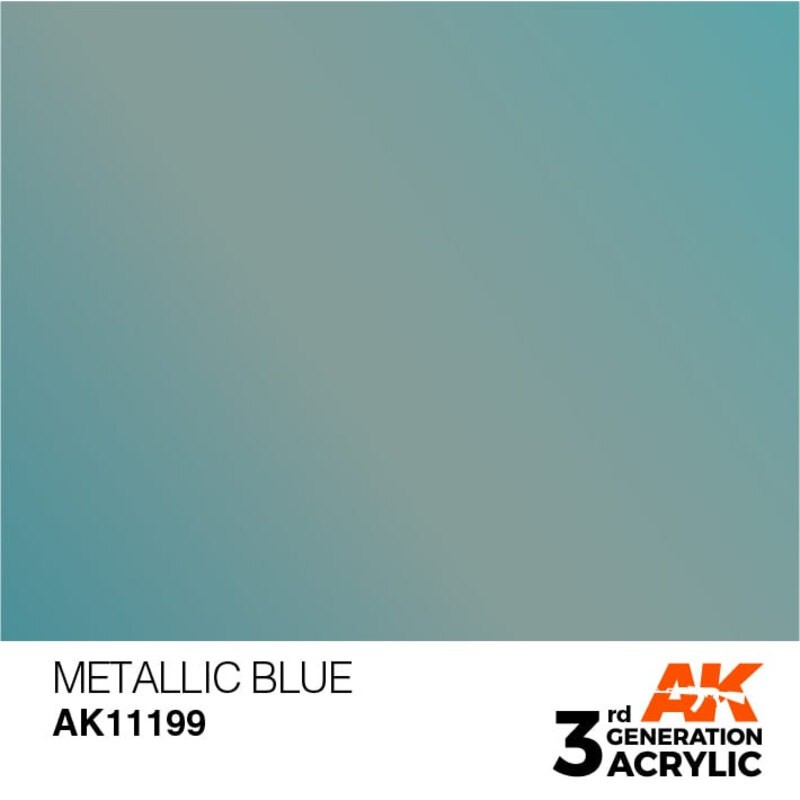 BLEU MÉTALLIQUE - MÉTALLISÉ 