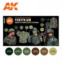 UNIFORMES VIETNAM GREEN & CAMOUFLAGE