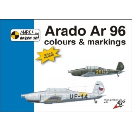  Arado Ar 96 Colour And Markings avec Décalques (pour maquettes Special Hobby)