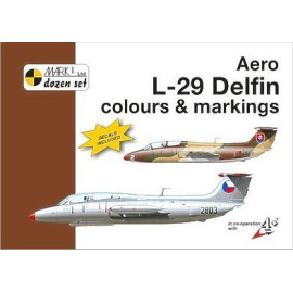  Aero L-29 Delfin colour and markings plus 1:48 decal 