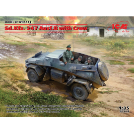 Maquette Sd.Kfz. 247 Ausf.B with Crew